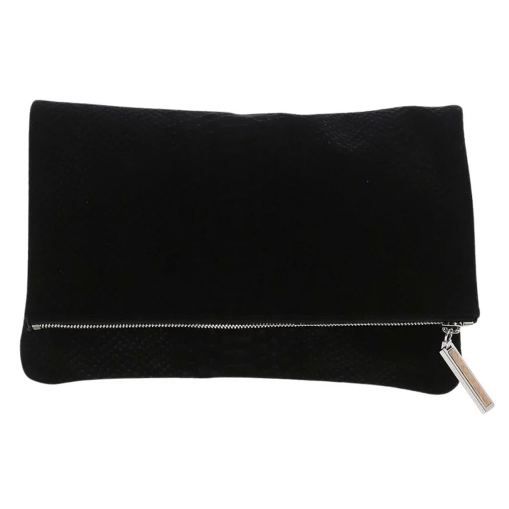 August Leather Clutch
